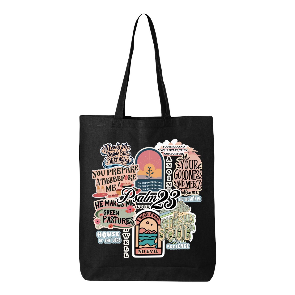 Psalm 23 Tote Bag
