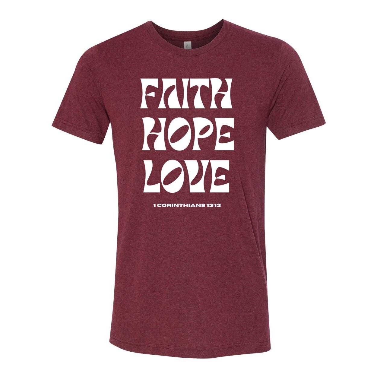 Faith Hope and Love Unisex Triblend T-Shirt