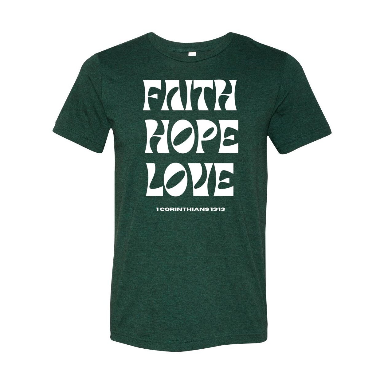 Faith Hope and Love Unisex Triblend T-Shirt