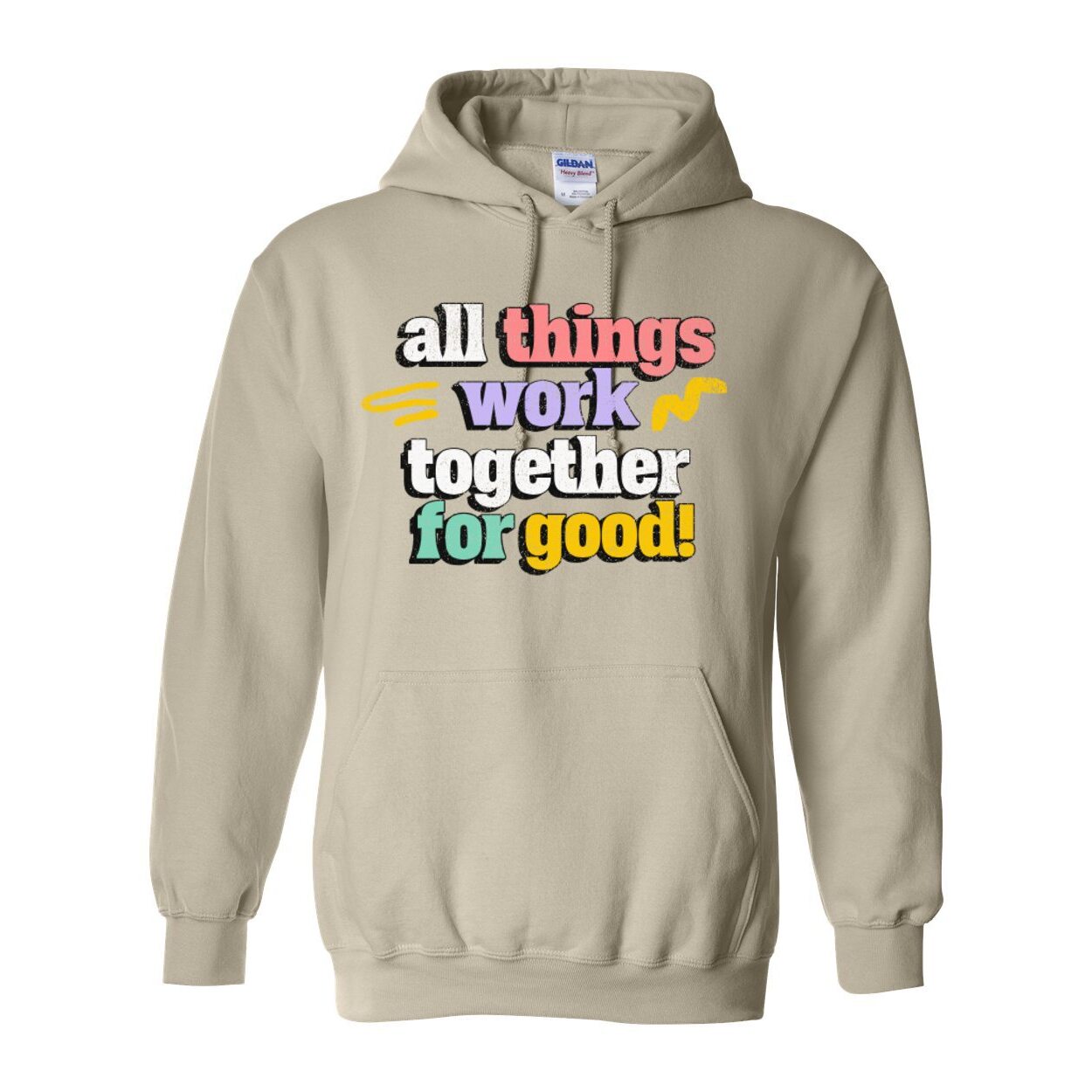 All Things Work Together For Good Romans 8:28 Unisex Hoodie
