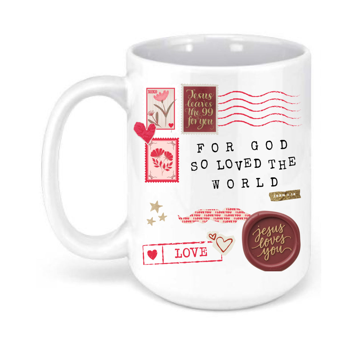 For God So Loved the World Mug 15oz. Mugs