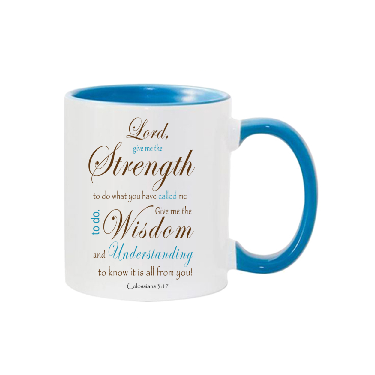 "The Lord is My Strength" Mug