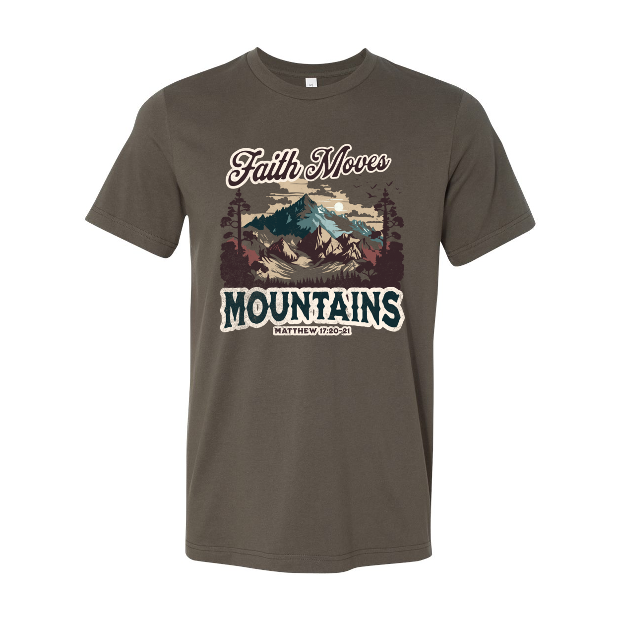 Faith Moves Mountains Unisex T-Shirt