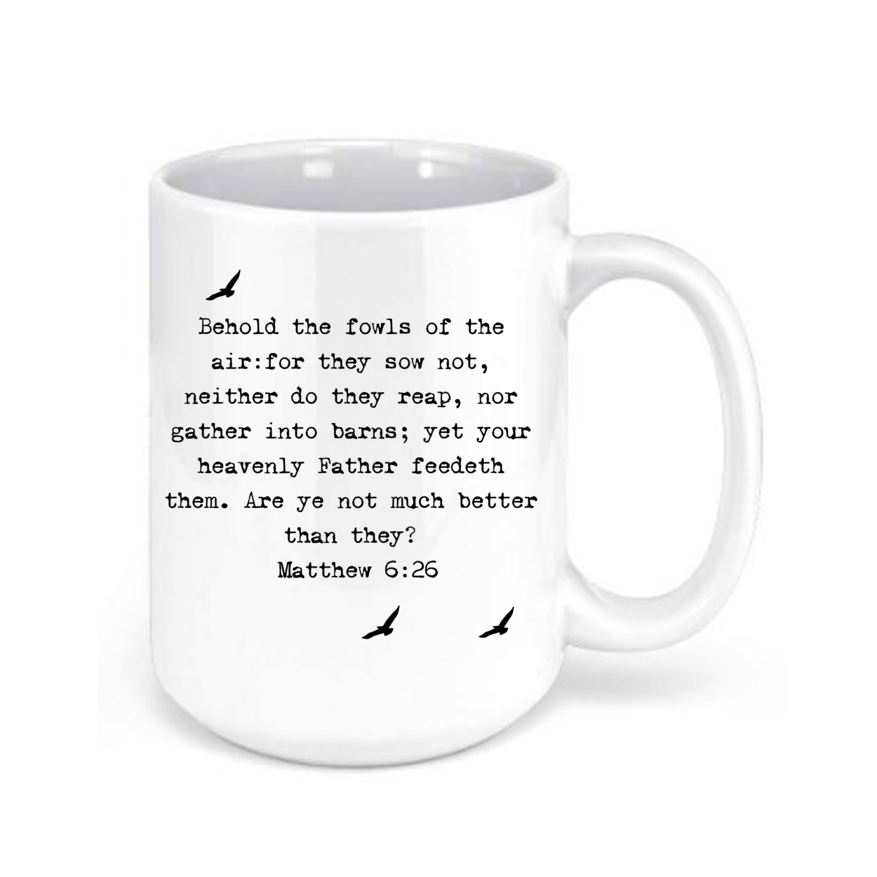 Matthew 6:26 Mug