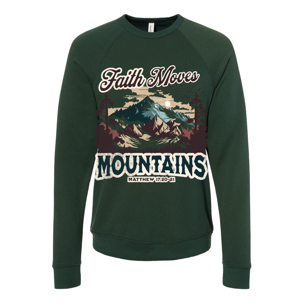 Faith Moves Mountains Unisex Sweatshirt