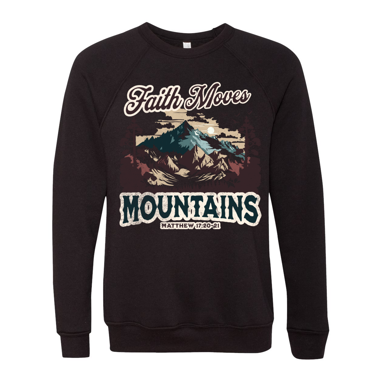 Faith Moves Mountains Unisex Sweatshirt