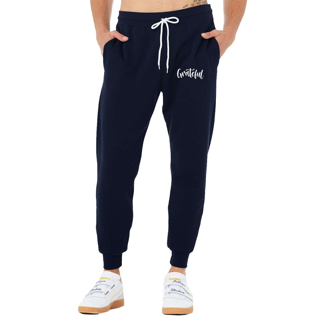 Grateful Unisex Fleece Joggers Sweatpants