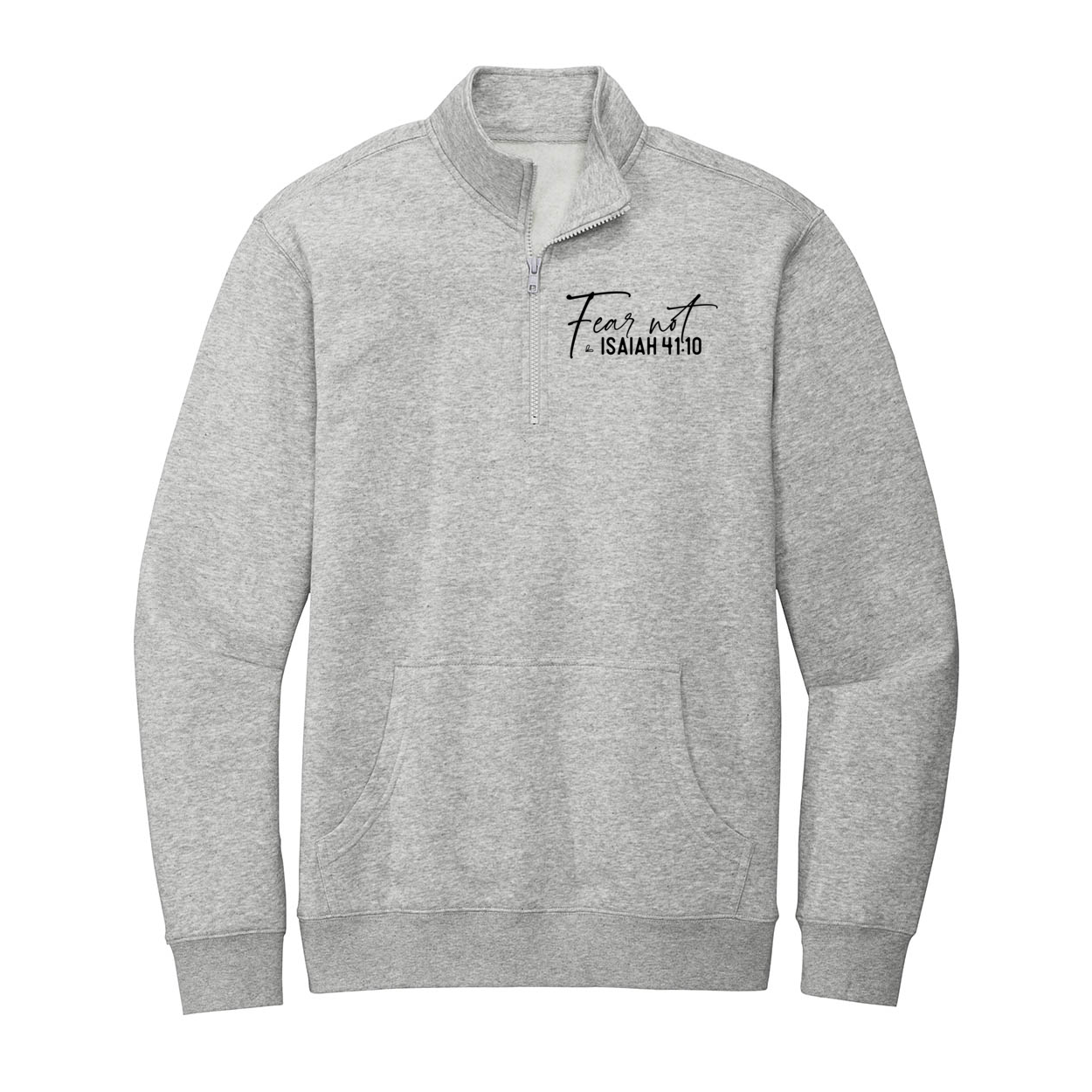 Fear Not Fleece 1/4 Zip Sweatshirt