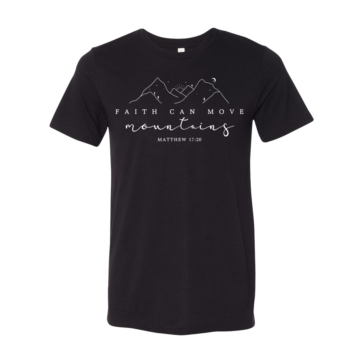 Faith Can Move Mountains Unisex Triblend T-Shirt