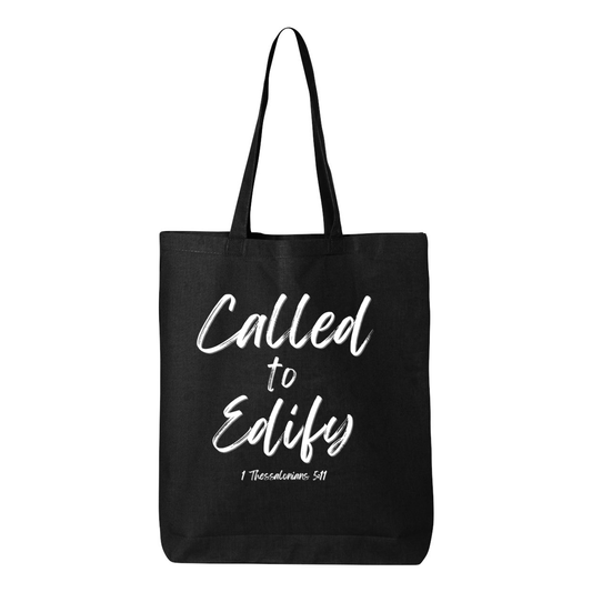 Called To Edify Tote Bag