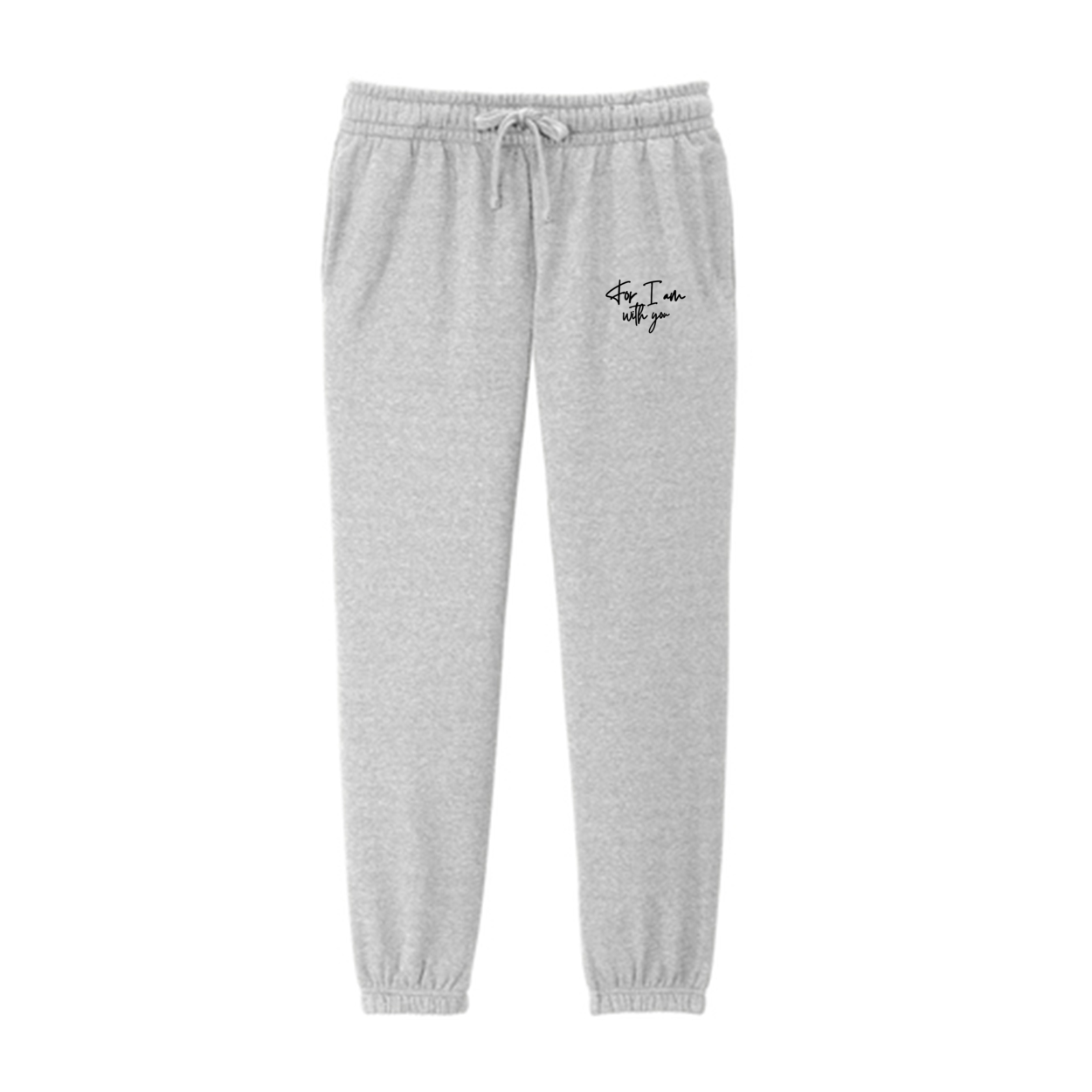 For I Am With You Fleece Sweatpants