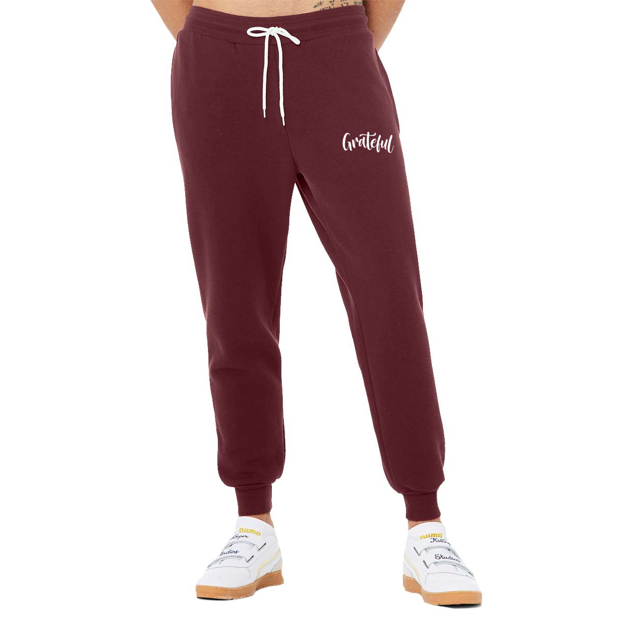 Grateful Unisex Fleece Joggers Sweatpants