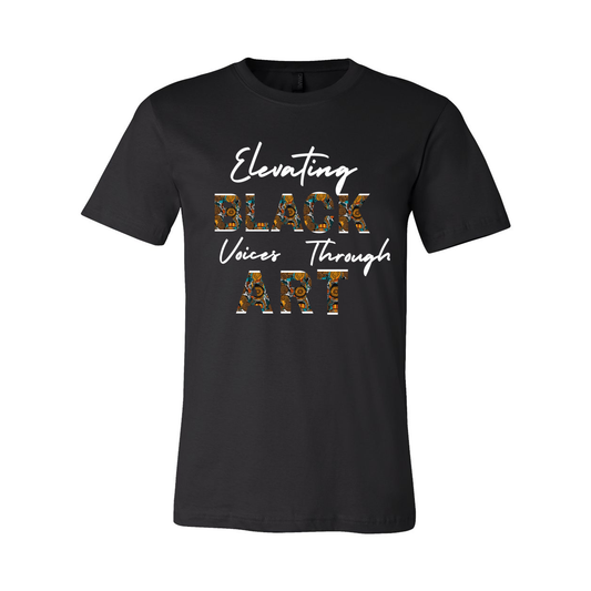 Elevating Black Voices Through Art Unisex T-Shirt