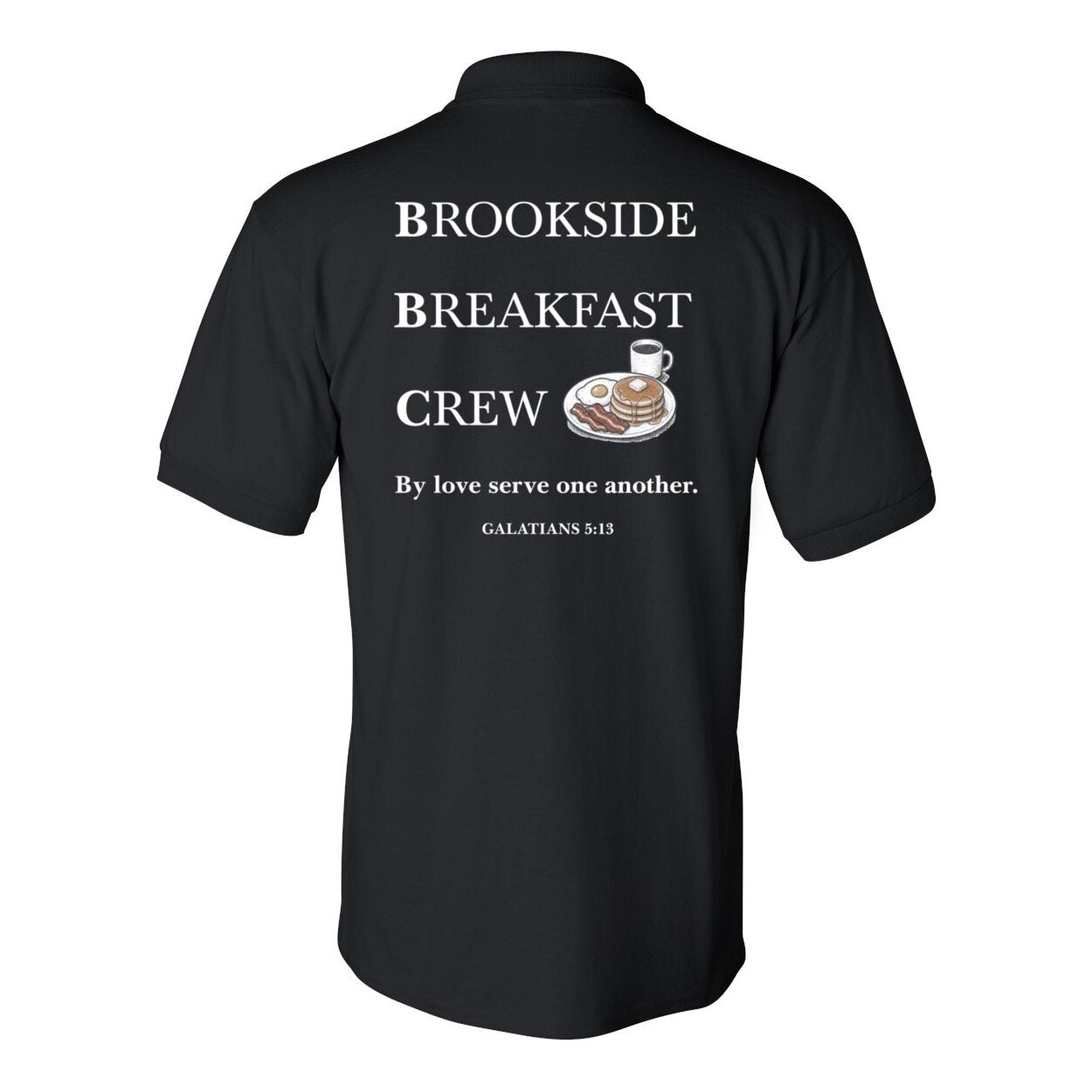 Brookside Breakfast Crew Men's Polo T-Shirt