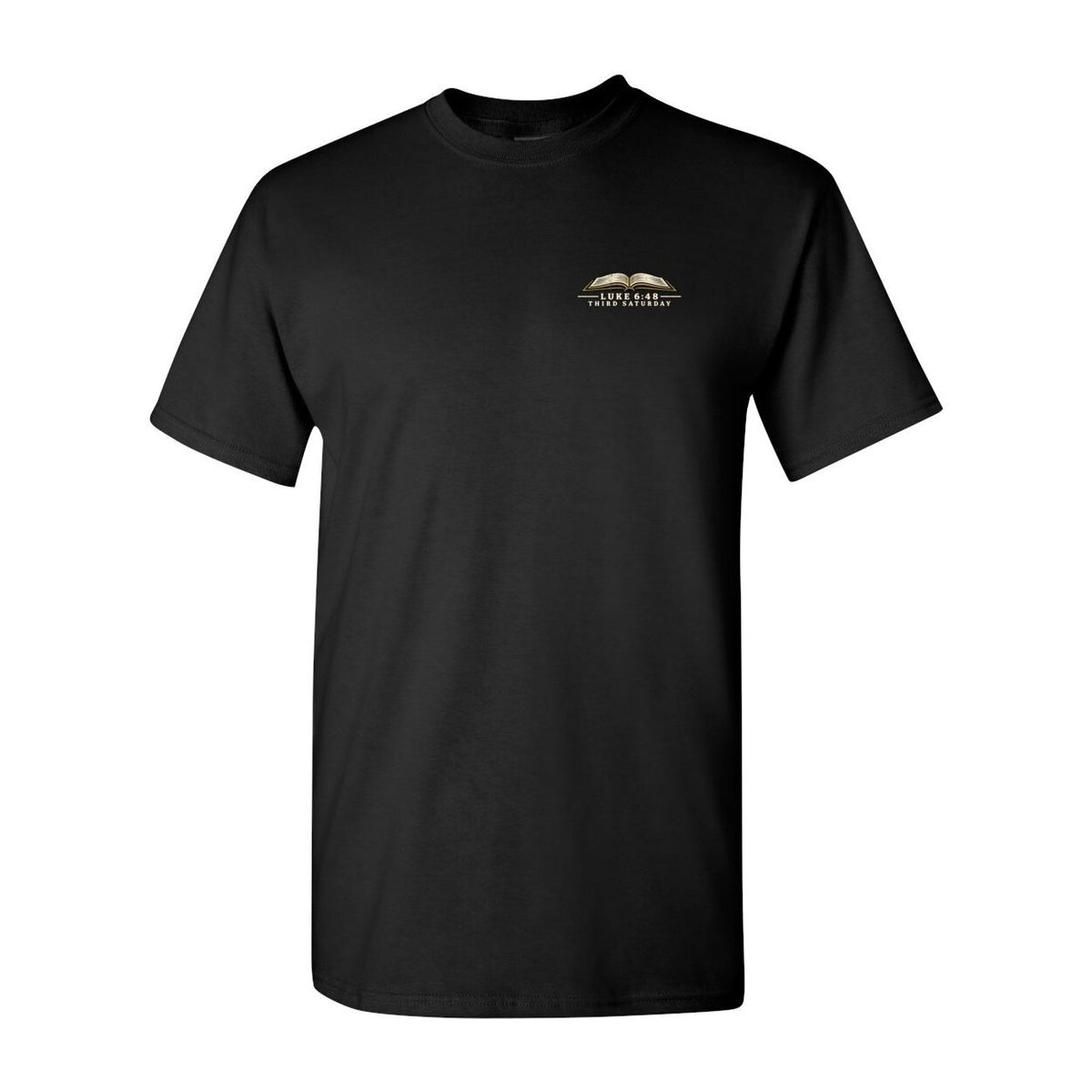 Built on the Word | Luke 6:48 Men's T-Shirt