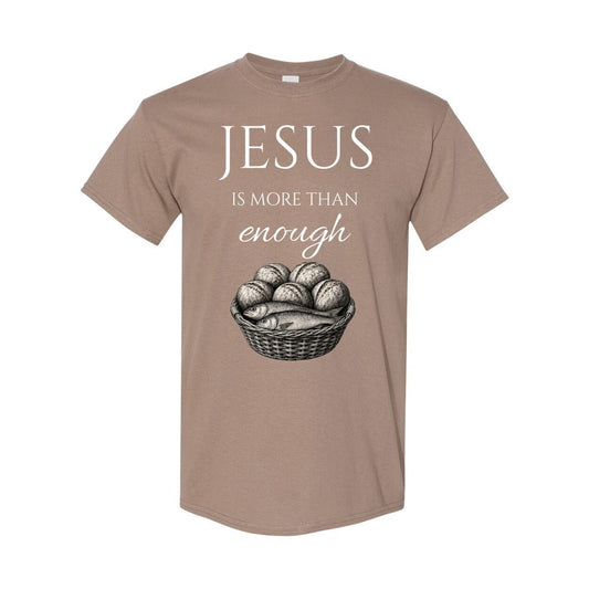 Jesus More Than Enough Heavy Cotton T-Shirt