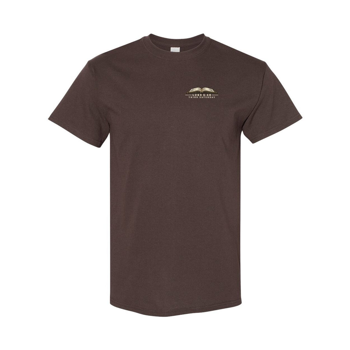 Built on the Word | Luke 6:48 Men's T-Shirt