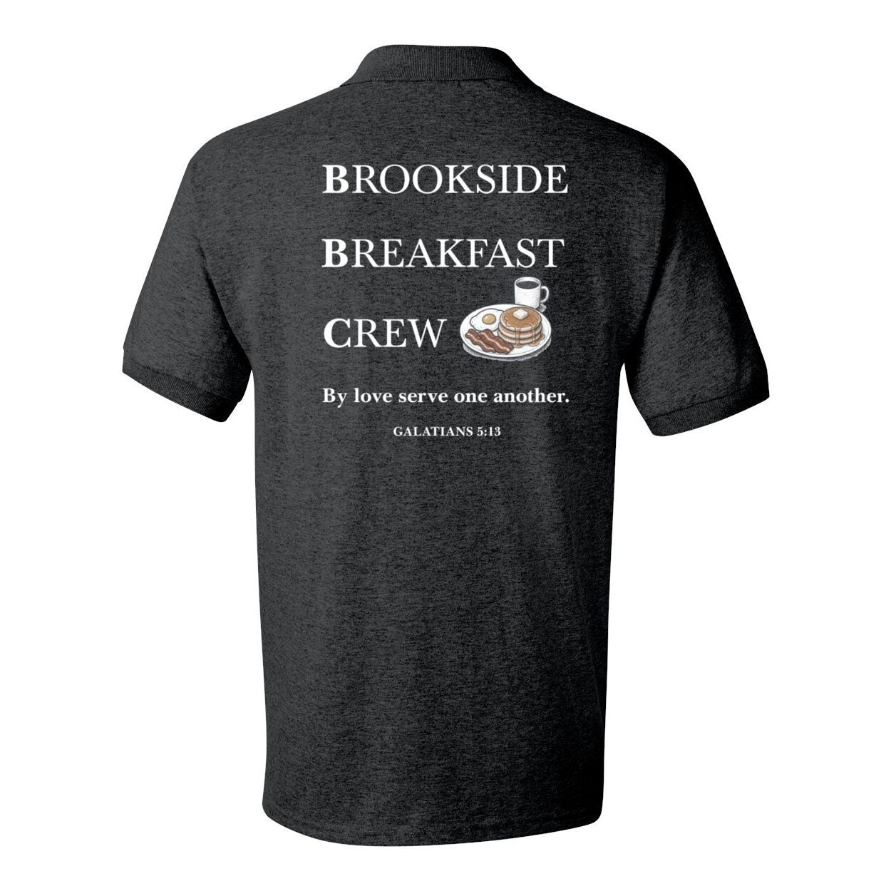 Brookside Breakfast Crew Men's Polo T-Shirt