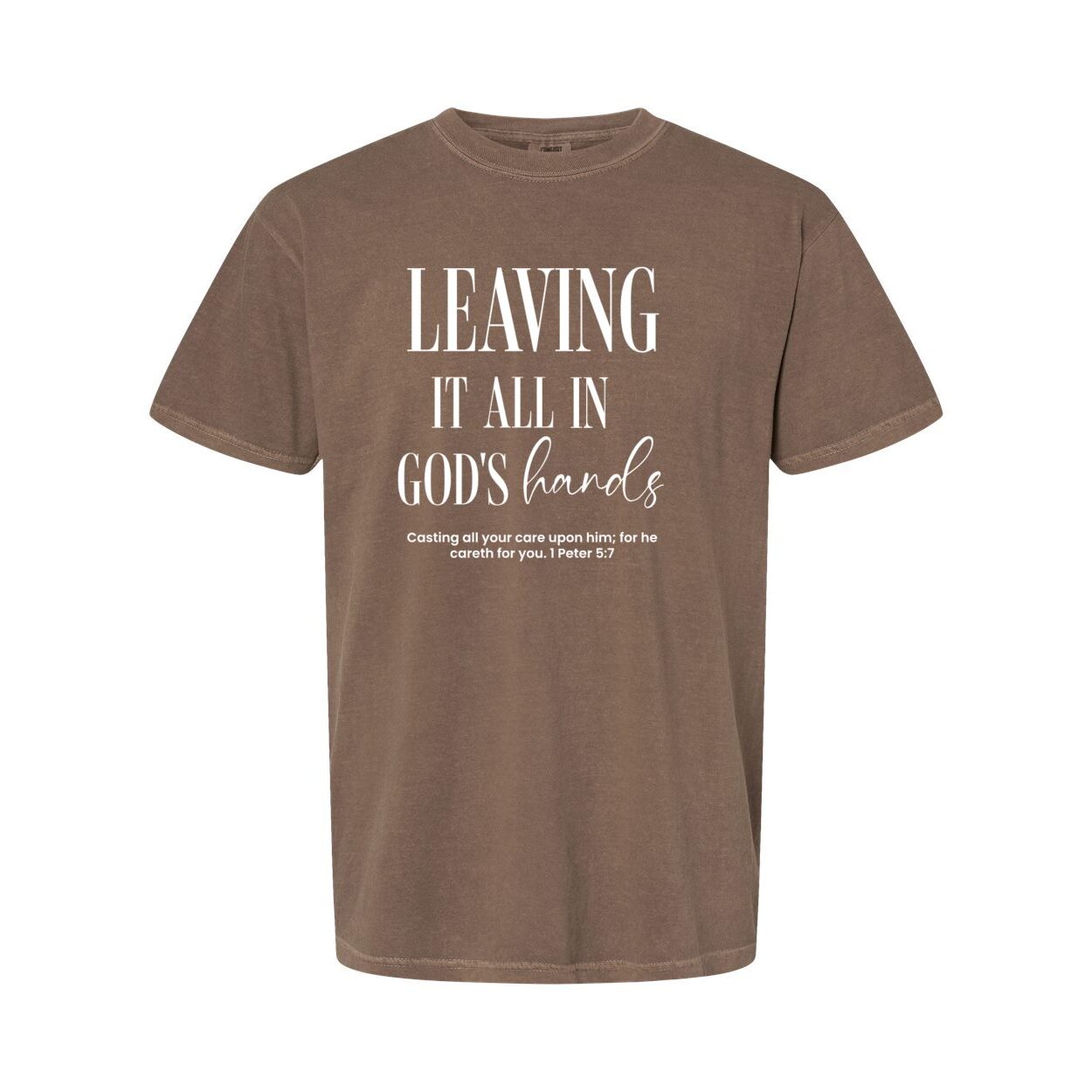 Leaving It All In God's Hands Unisex T-shirt