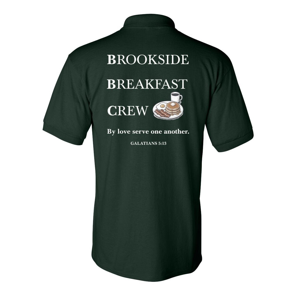 Brookside Breakfast Crew Men's Polo T-Shirt