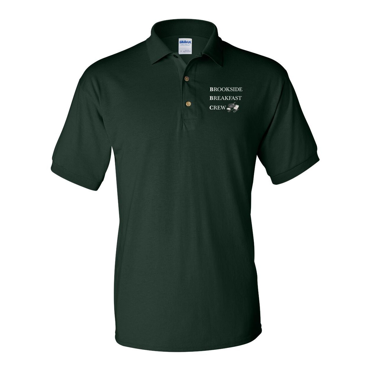 Brookside Breakfast Crew Men's Polo T-Shirt