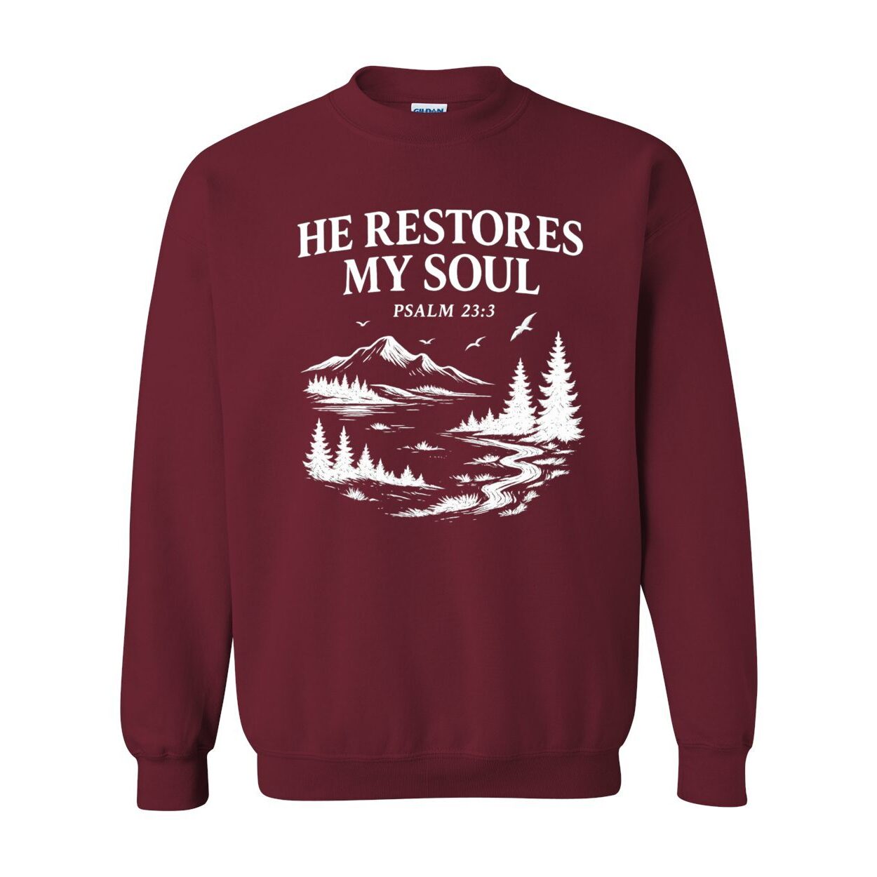 He Restores My Soul Unisex Sweatshirt