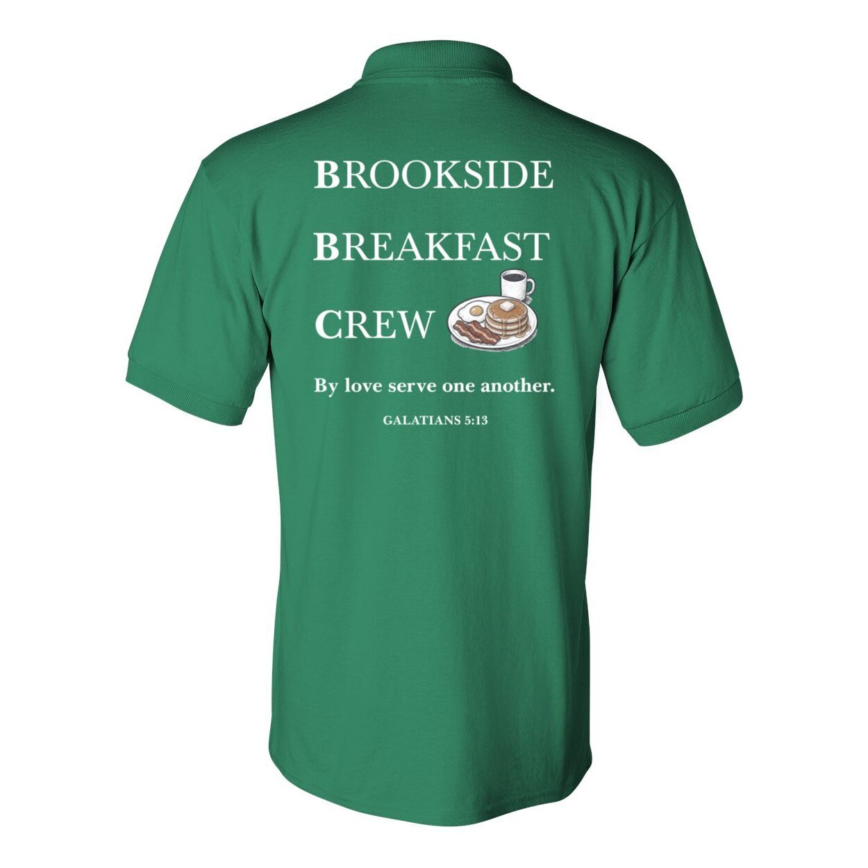 Brookside Breakfast Crew Men's Polo T-Shirt