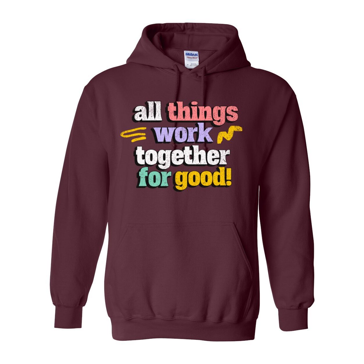 All Things Work Together For Good Romans 8:28 Unisex Hoodie