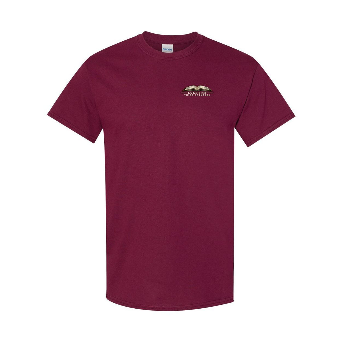 Built on the Word | Luke 6:48 Men's T-Shirt