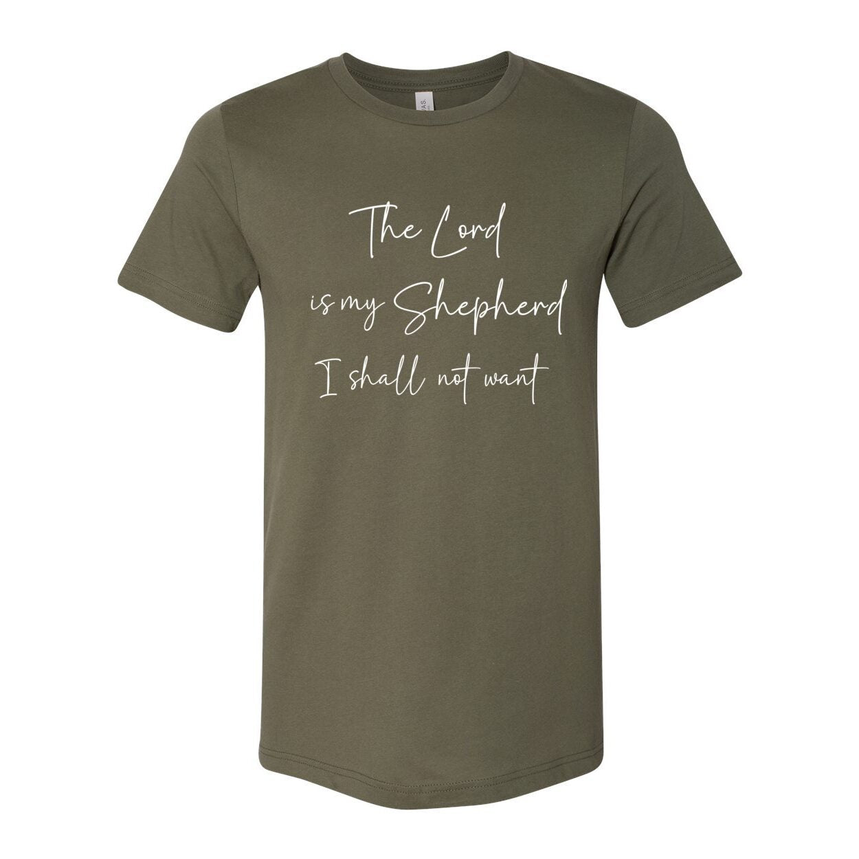 The Lord Is My Shepherd Christian T-Shirt | Psalm 23:1