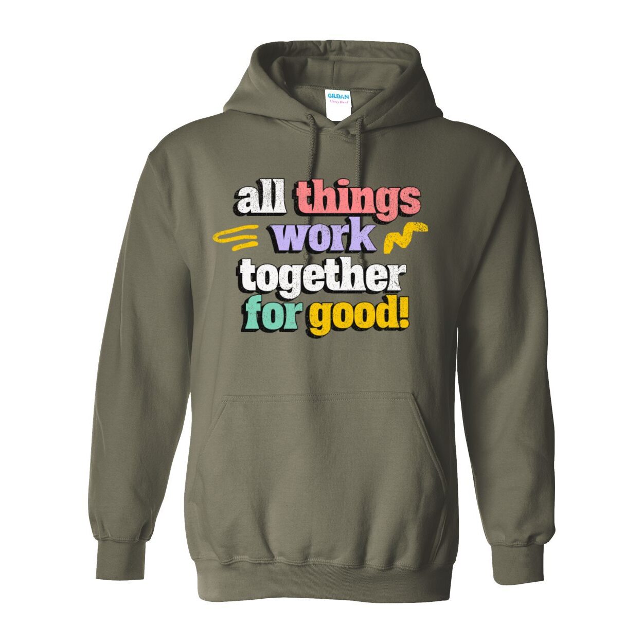 All Things Work Together For Good Romans 8:28 Unisex Hoodie