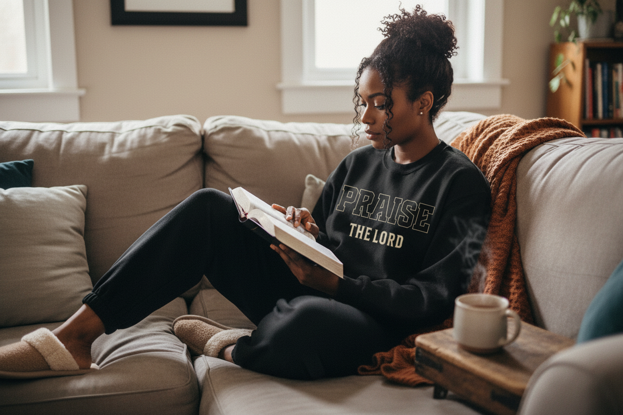 Natural devotional scene