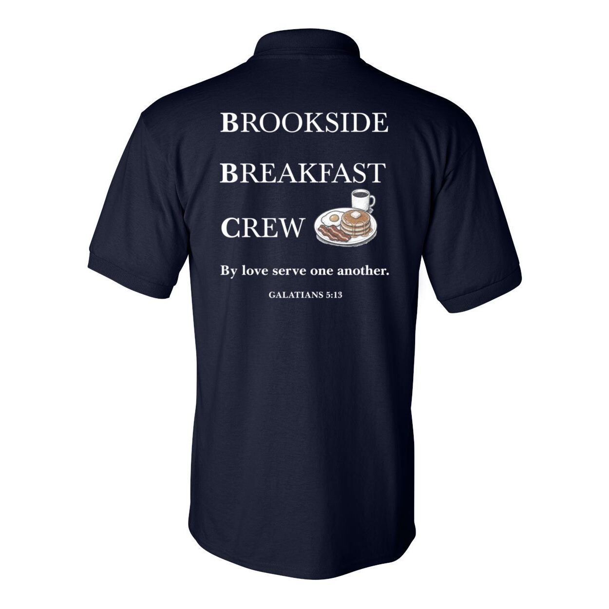 Brookside Breakfast Crew Men's Polo T-Shirt
