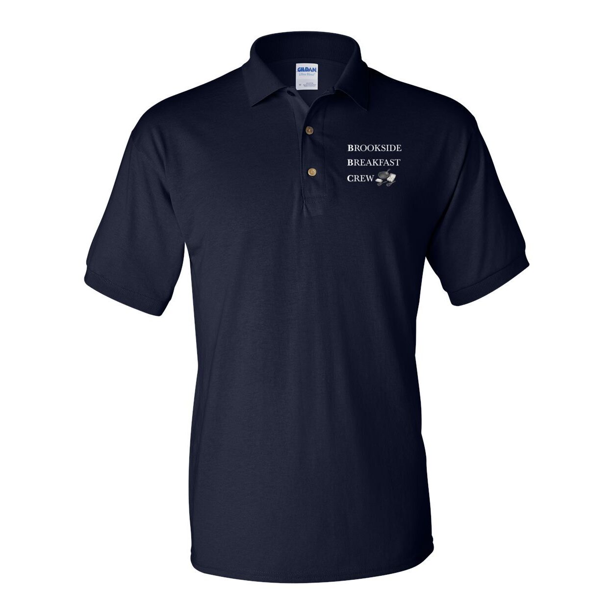 Brookside Breakfast Crew Men's Polo T-Shirt