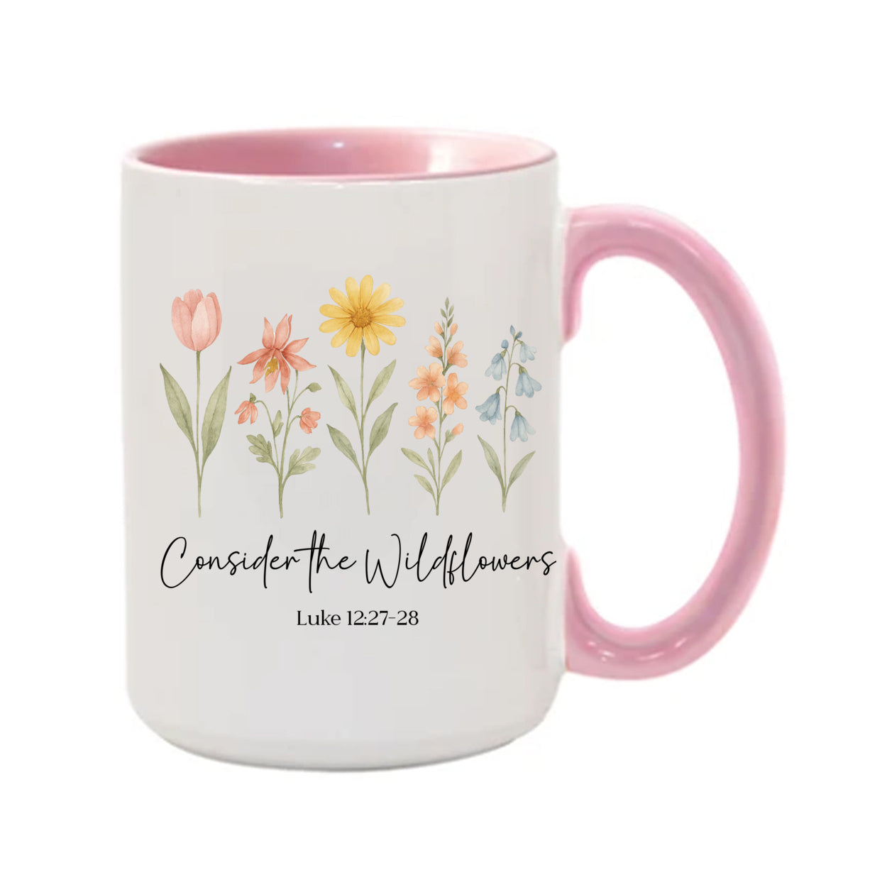 Consider The Wildflowers 15oz. Mug