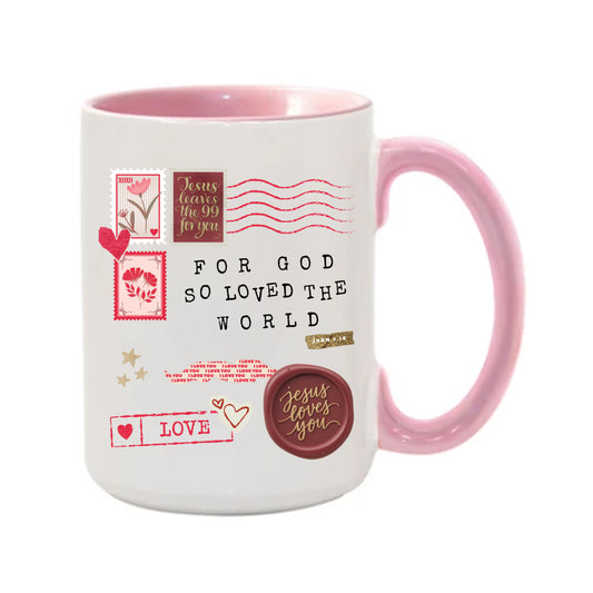 For God So Loved the World Mug 15oz. Mugs