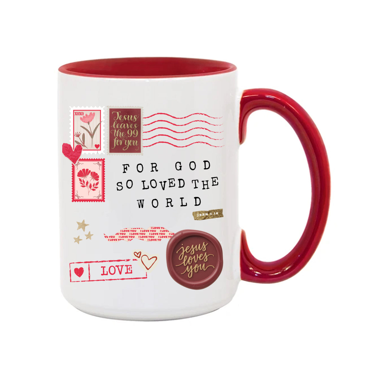 For God So Loved the World Mug 15oz. Mugs