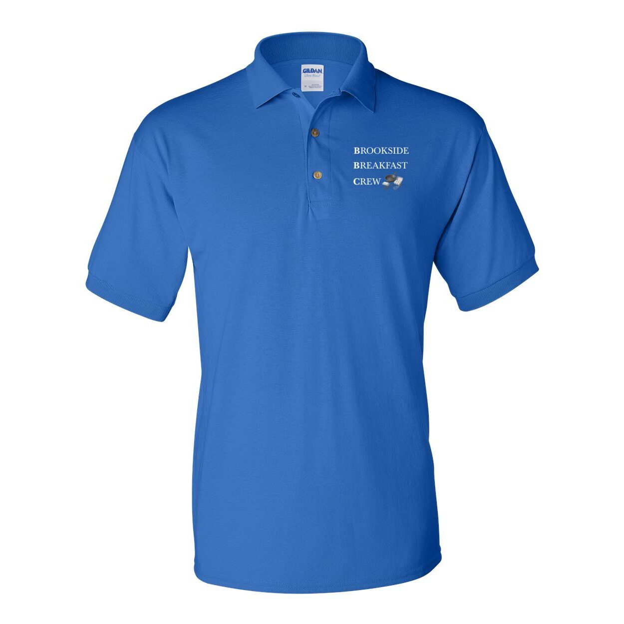 Brookside Breakfast Crew Men's Polo T-Shirt