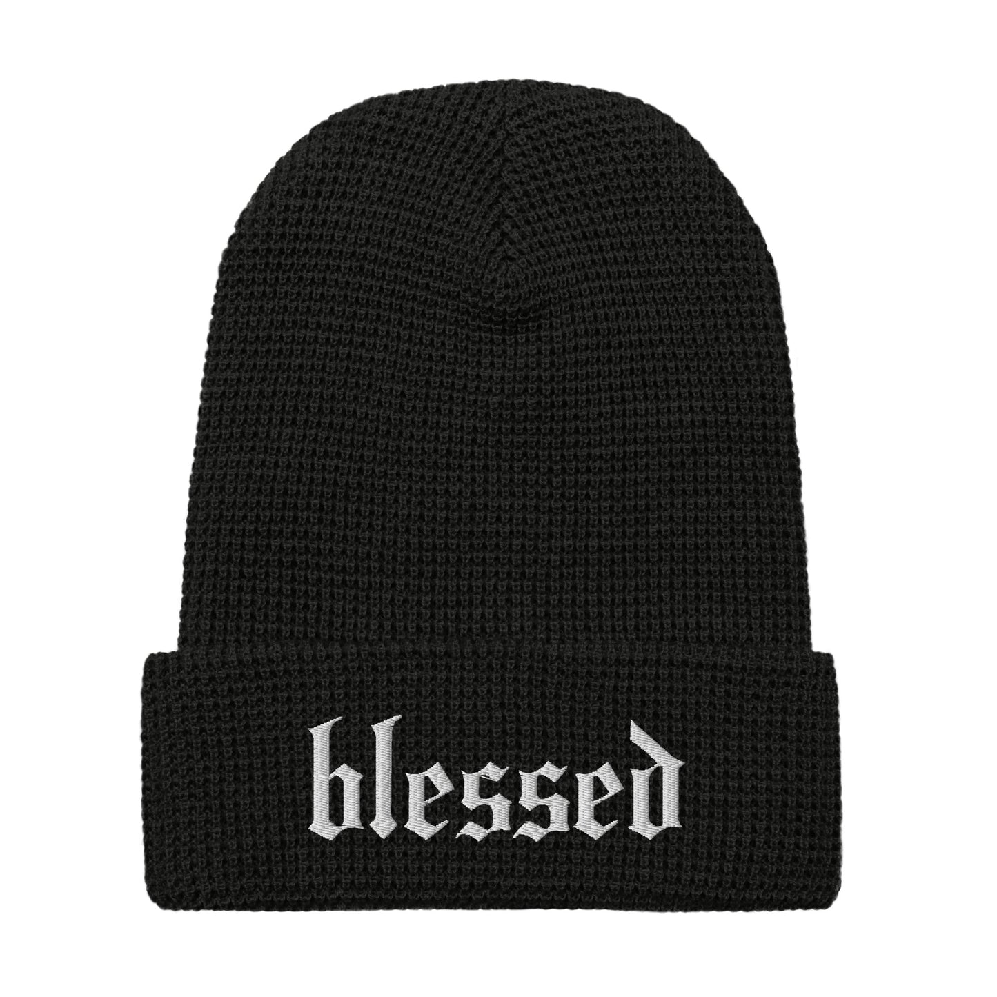 "Blessed" Waffle Hat