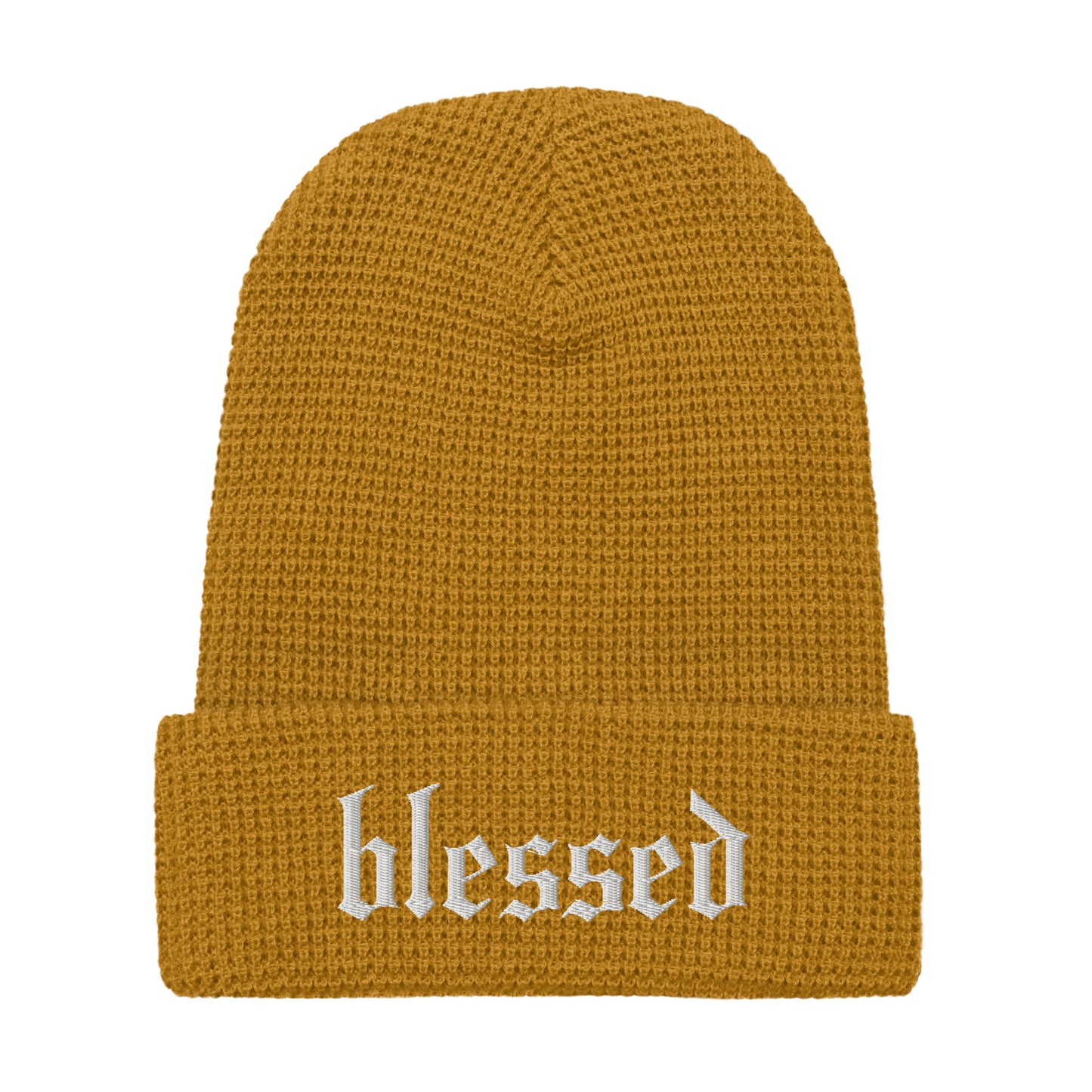 "Blessed" Waffle Hat