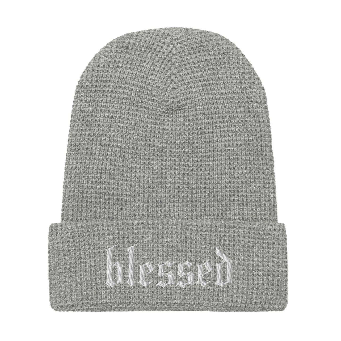 "Blessed" Waffle Hat
