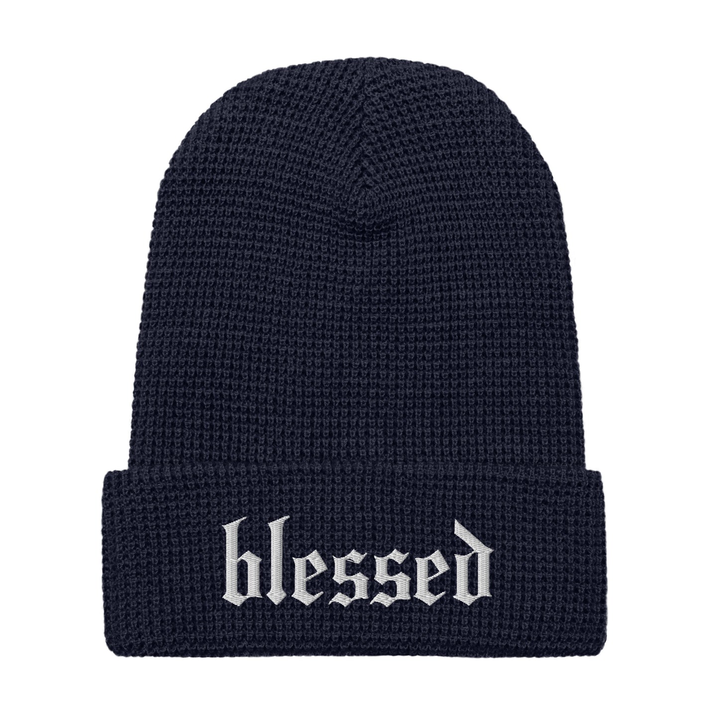 "Blessed" Waffle Hat