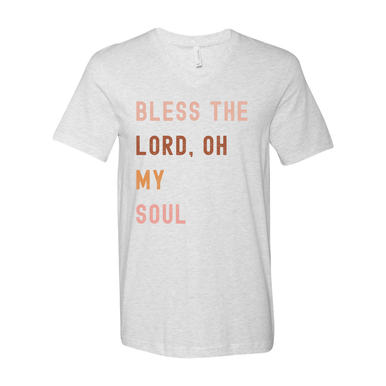 Bless The Lord Oh My Soul Unisex V-Neck TShirt