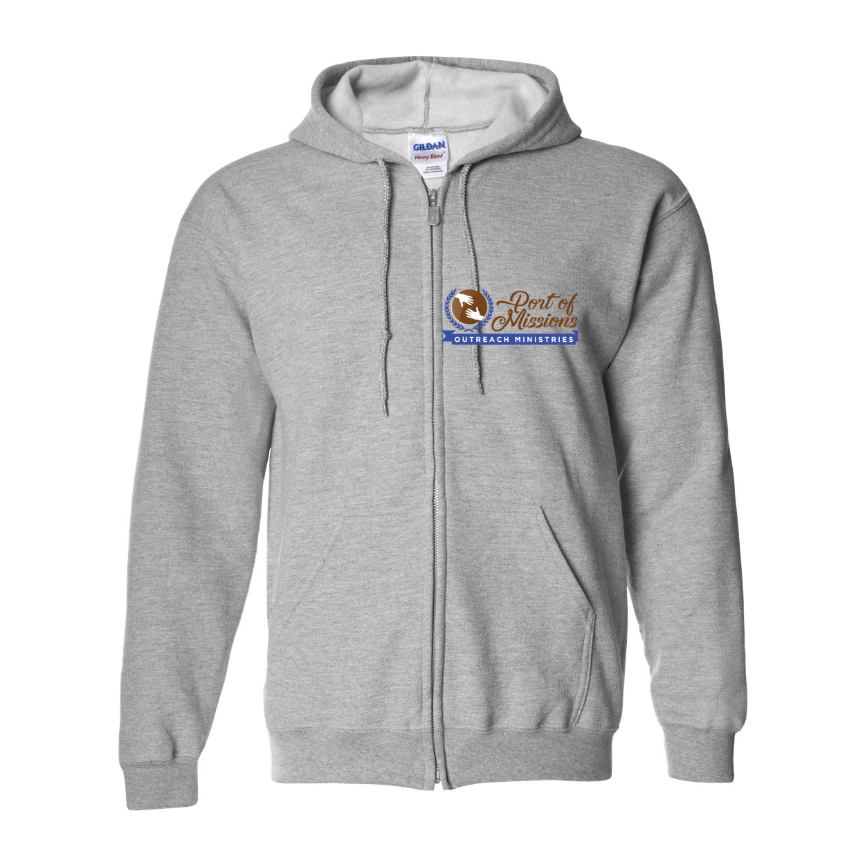 Port of Missions Outreach Zip Up Hoodie