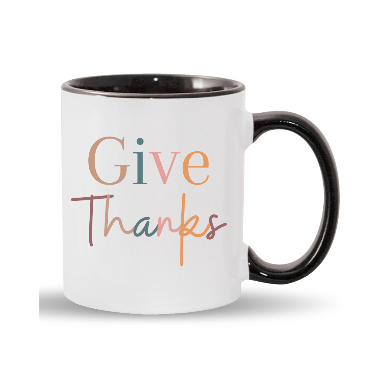 "Give Thanks" 1 Thessalonians 5:18 11oz Mug