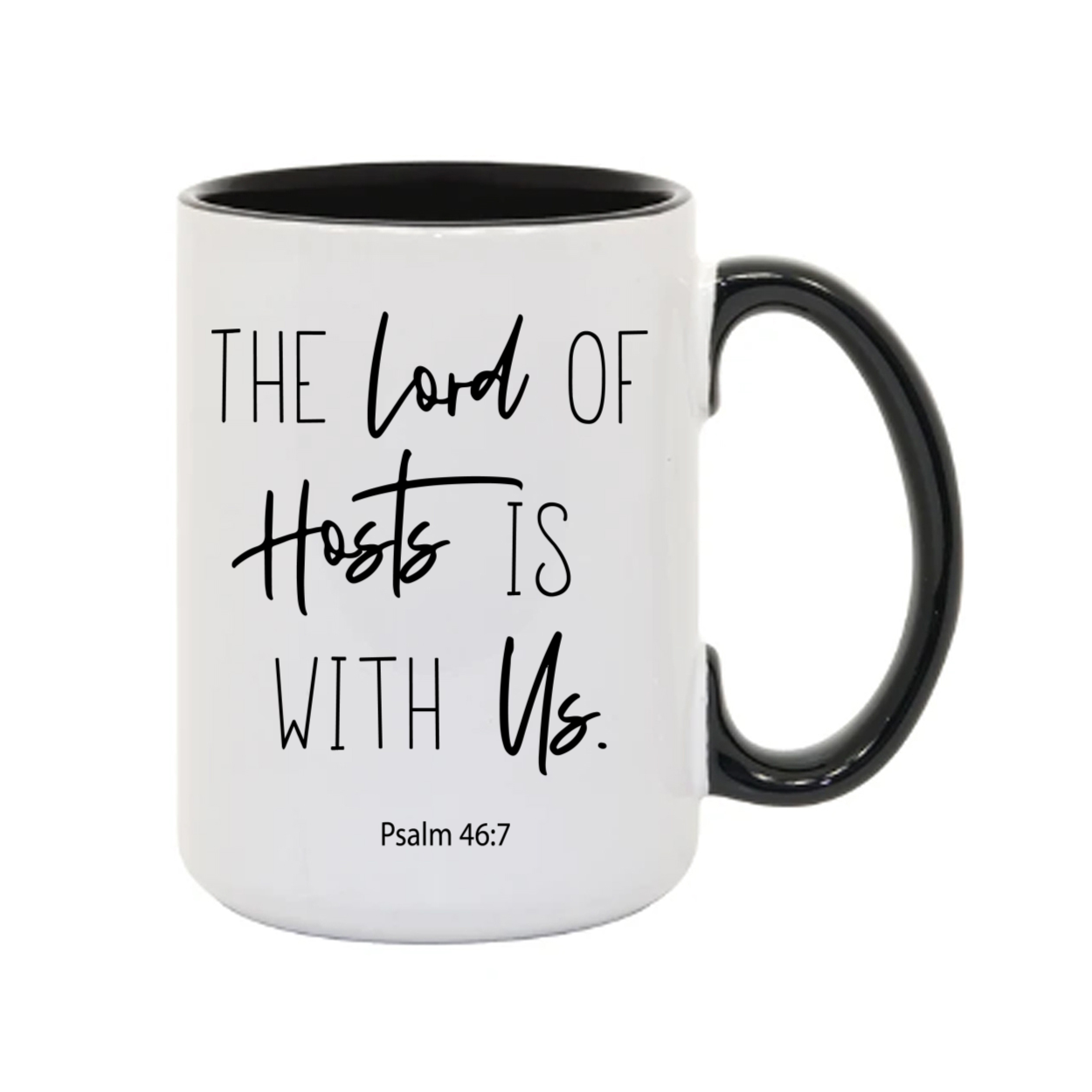 "The Lord of Hosts is With Us"15oz. Mugs