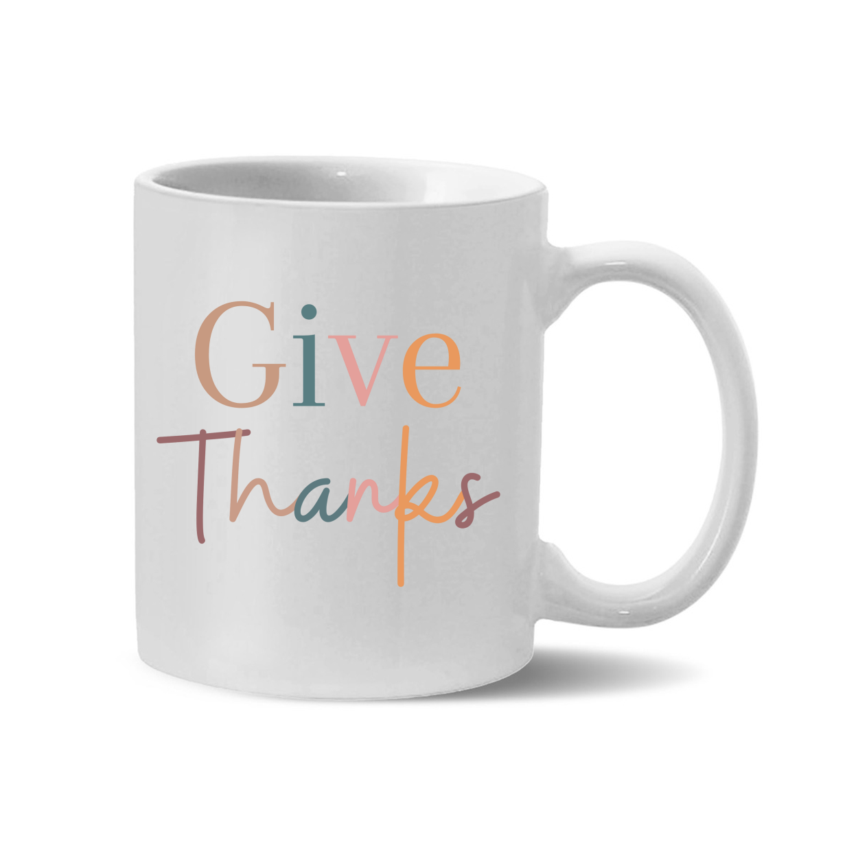 "Give Thanks" 1 Thessalonians 5:18 11oz Mug