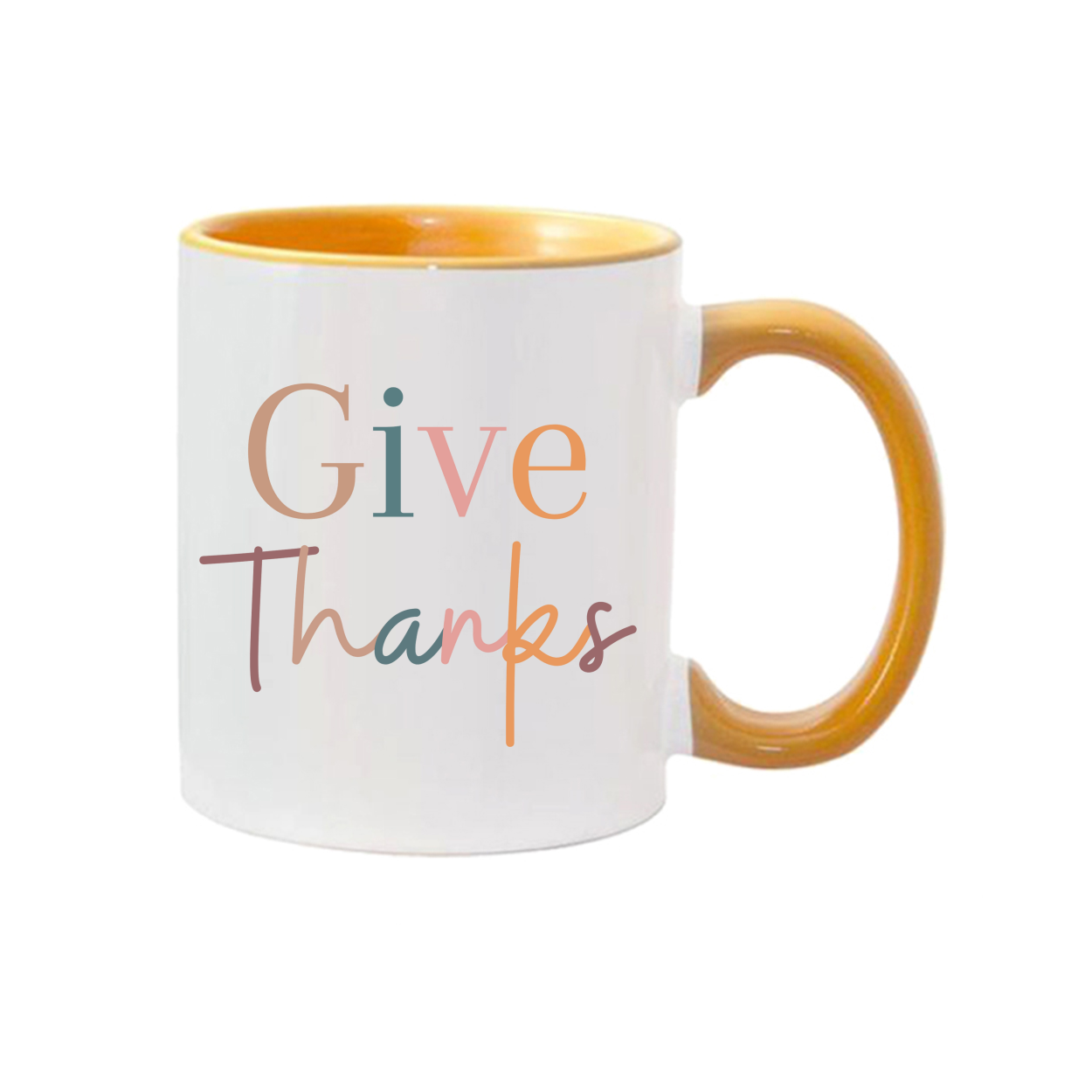 "Give Thanks" 1 Thessalonians 5:18 11oz Mug