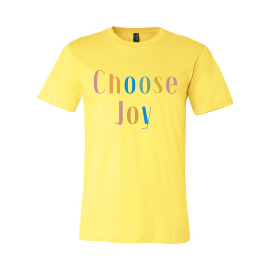 Choose Joy Unisex Christian T-Shirt