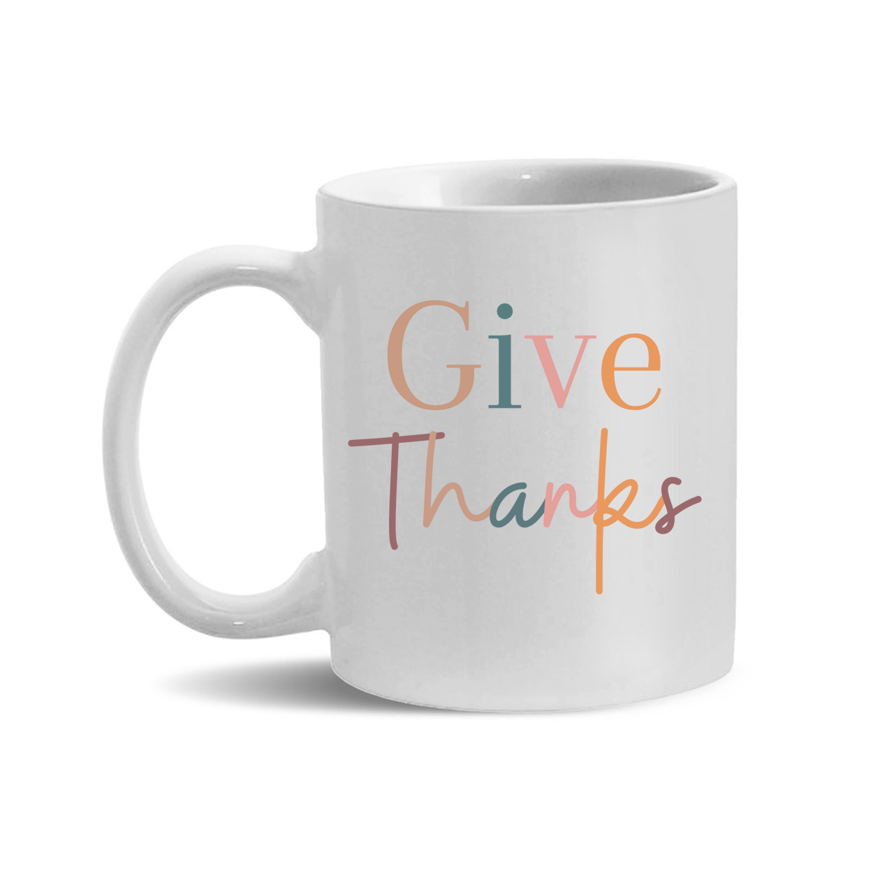 "Give Thanks" 1 Thessalonians 5:18 11oz Mug